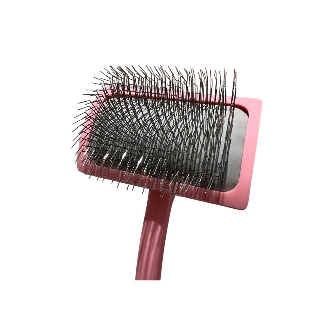 Large Size Slicker Grooming Brush - Long Bristles