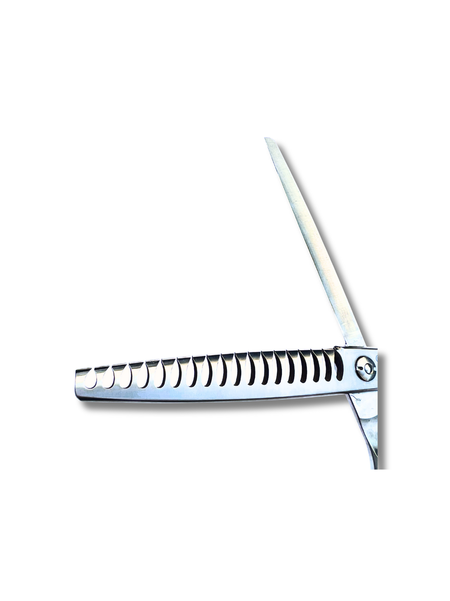 BD-7018 professional straight thinning scissor 7.0" 18 teeth