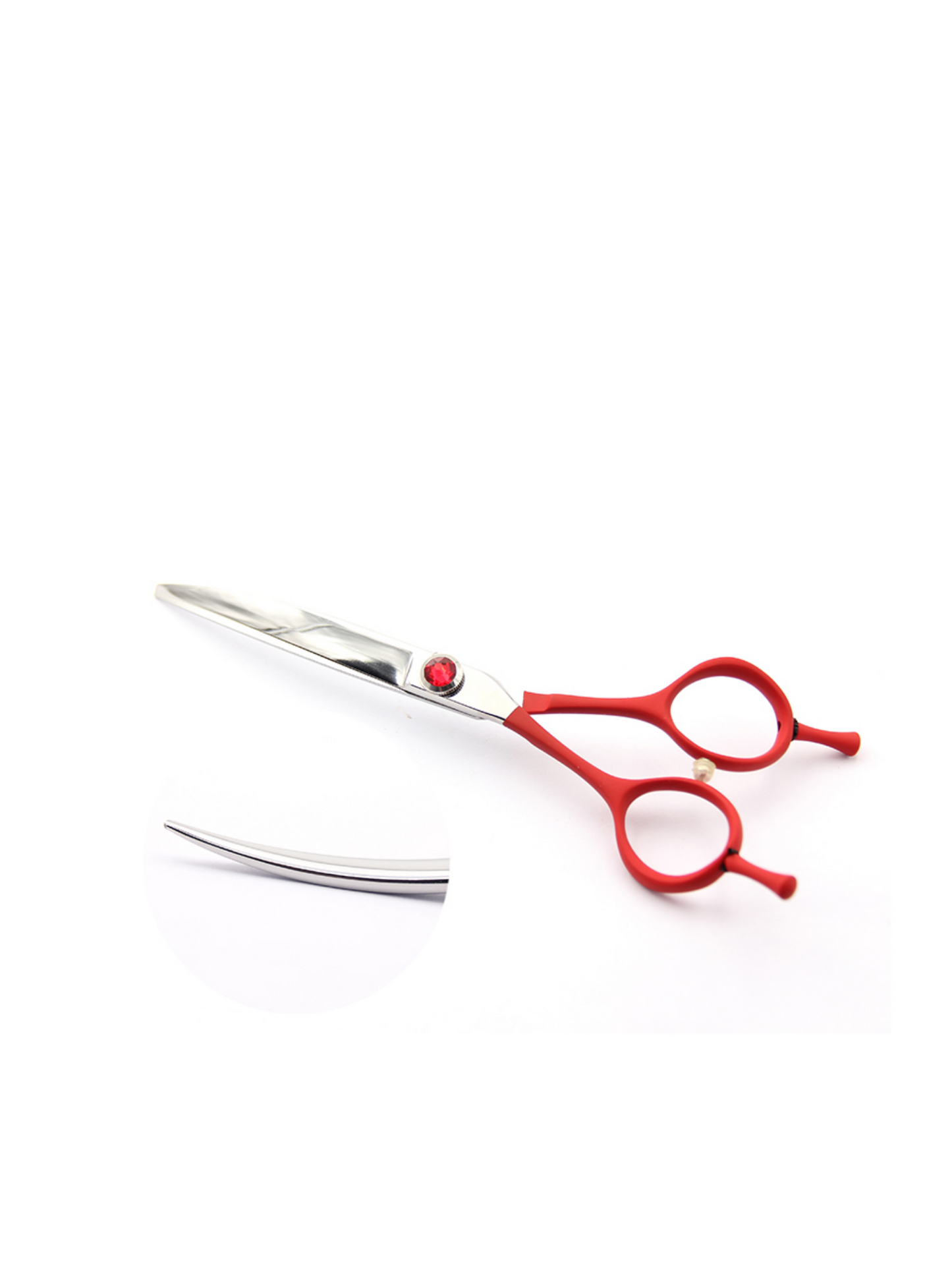 QDM-65R professional curved scissors 6.5" (LH)