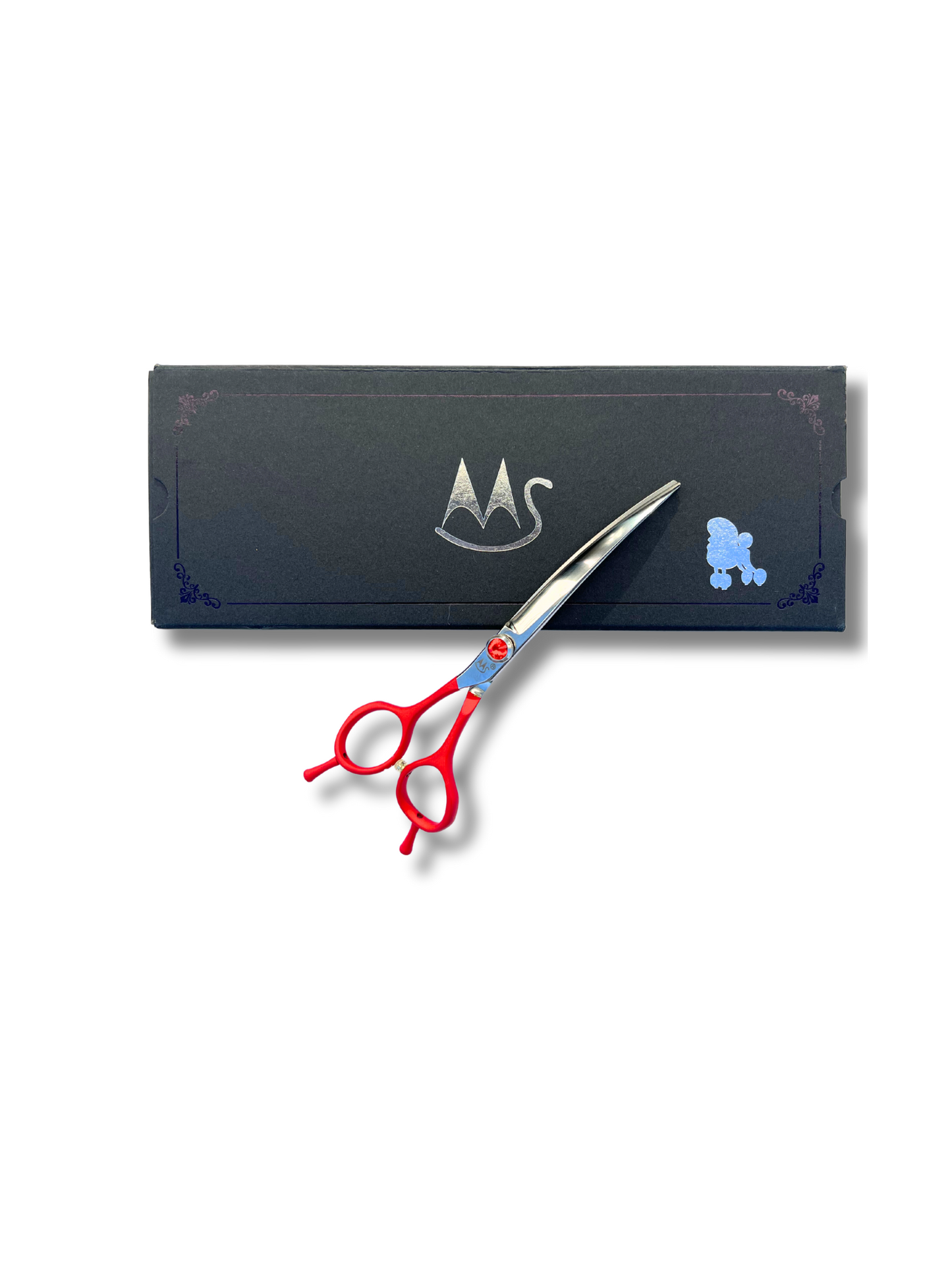 QDM-65R professional curved scissors 6.5" (LH)