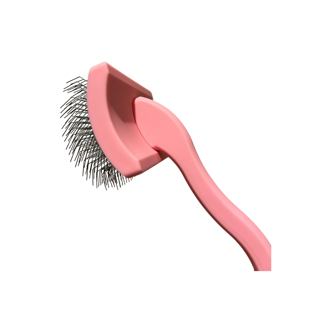 Large Size Slicker Grooming Brush - Long Bristles