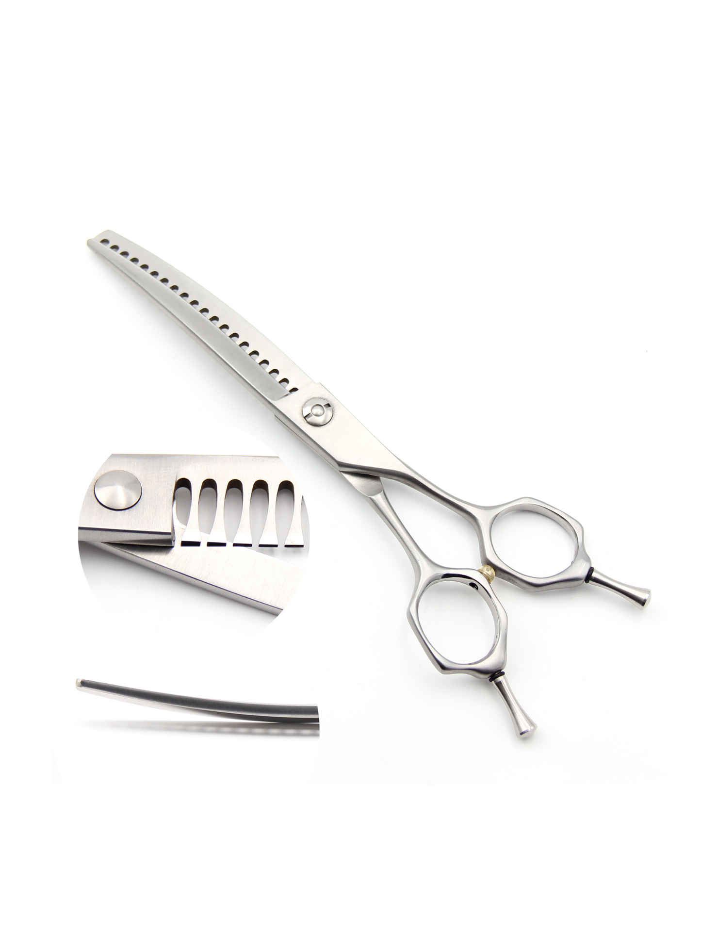 QRB-6536 professional curved shearing scissor 6.5" 36 teeth