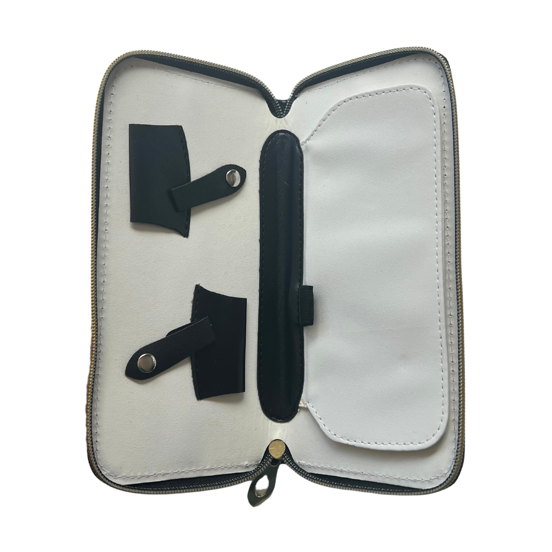 Leather scissors case 4 pairs