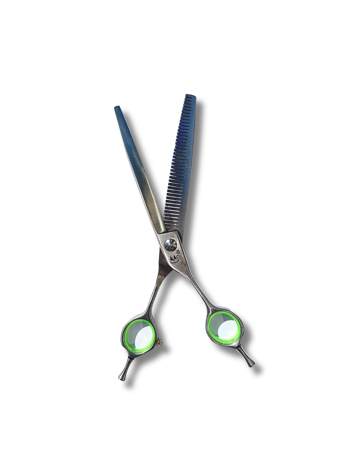 QRB-7040 professional curved shearing scissor 7.0" 40 teeth