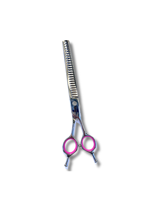 QRB-7025 professional curved thinning scissor 7.0" 25 teeth