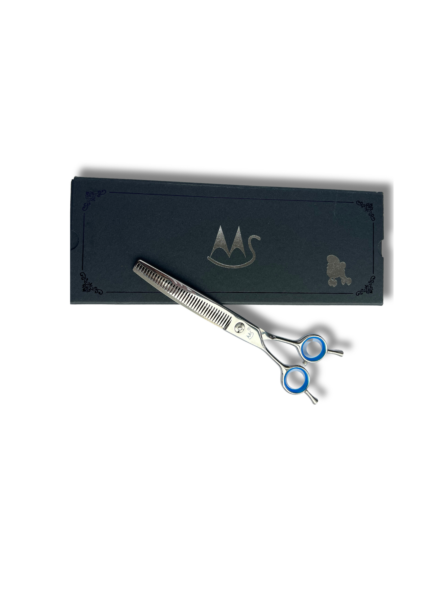 QMEF-7038 professional curved thinning scissor 7.0" 38 teeth (RH & LH)