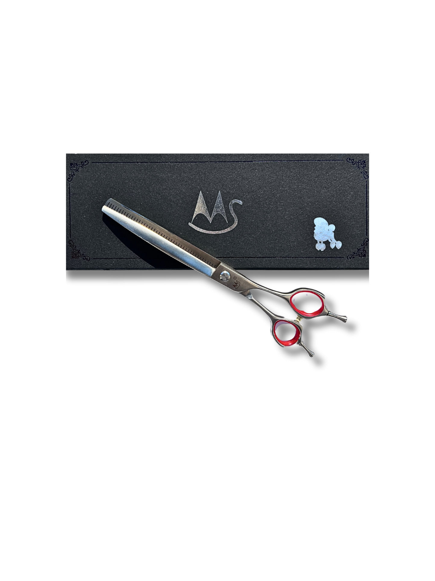 QYL-7545 professional curved thinning scissor 7.5" 45 teeth